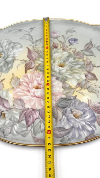 Grande Vassoio Limoges Dipinto a Mano