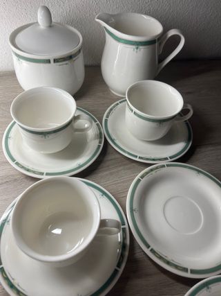 Servizio Tè/Caffè Porcellana Burlington