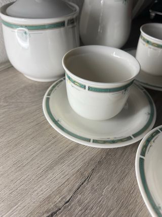 Servizio Tè/Caffè Porcellana Burlington