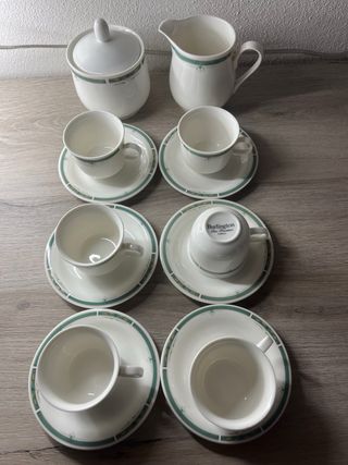 Servizio Tè/Caffè Porcellana Burlington