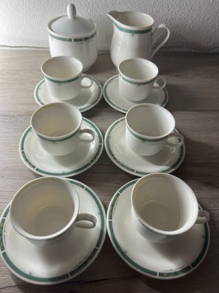 Servizio Tè/Caffè Porcellana Burlington