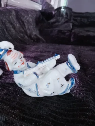 Figuras antiguas de porcelana