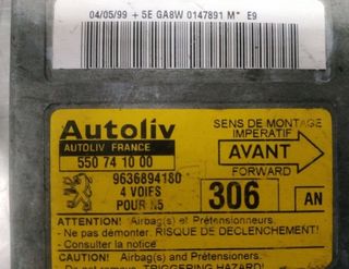 385820 centralita 9636894180 peugeot 306 berlina