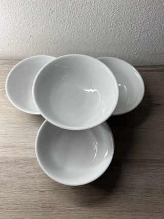 Set 4 ciotole porcellana Andrea Fontebasso 1760