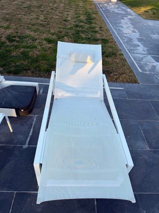 Tumbona Royal Botania Blanca