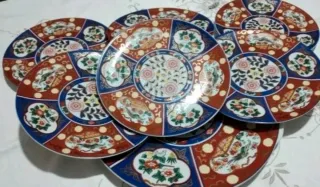 Servizio torta vintage porcellana