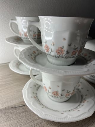 Servizio Tè/Caffè Scherzer Bavaria Porcellana