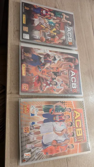 Álbum Panini ACB Trading Cards 08/09--09/10--10/11