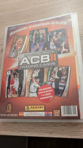 Álbum Panini ACB Trading Cards 08/09--09/10--10/11