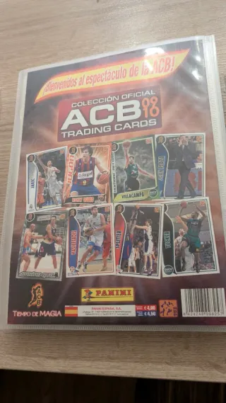 Álbum Panini ACB Trading Cards 08/09--09/10--10/11
