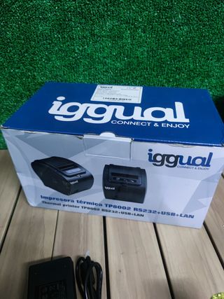 Iggual TP8002 Impresora Térmica USB RS232 Ethernet