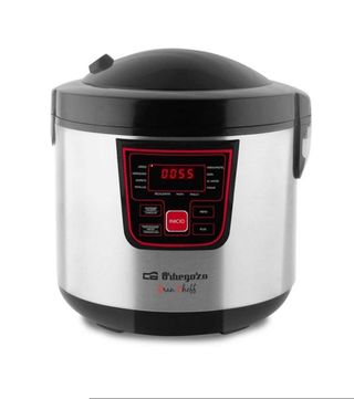 Orbegozo MCP 6000 - Máquina de cocinar programable, 11 programas, pantalla LCD, 5 L de capacidad, temporizador, recetario, 8436044539749
