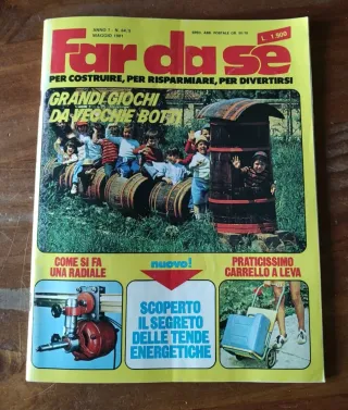FAR DA SE - MENSILE DI BRICOLAGE prezzo x 1 rivist