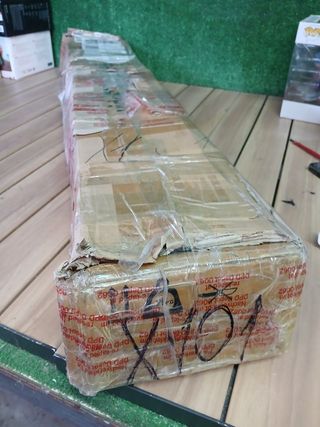 Suelo PVC gris - Laminas autoadhesivas