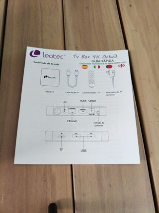 Android TV Box Leotec Octacore 4K 3GB/32GB