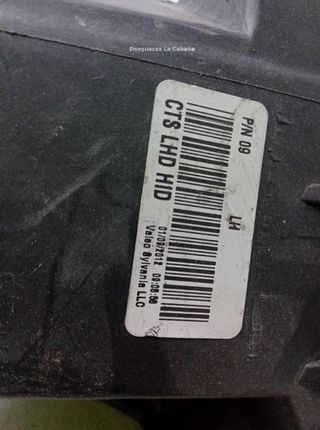 Faro Izquierdo Cadillac CTS 20673802