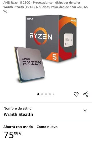 Procesador AMD Ryzen 5 2600