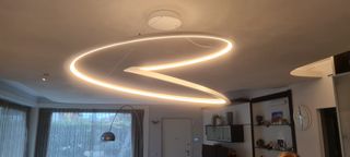 Lampadario LED Design Esclusivo Oro Bianco