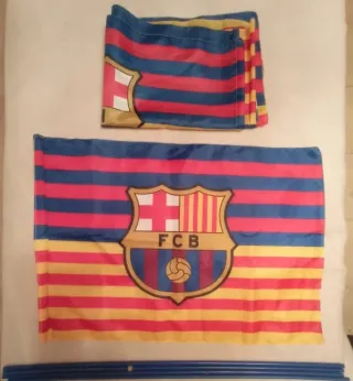 Banderas FCB Mosaico Remontada PSG 2017