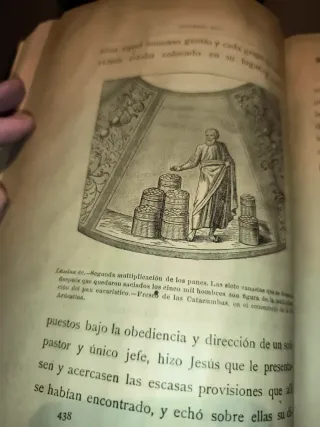 Libros antiguos (1889) Jesucristo 2 volúmenes.