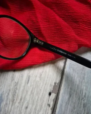 Occhiali vintage Dolce & Gabbana neri