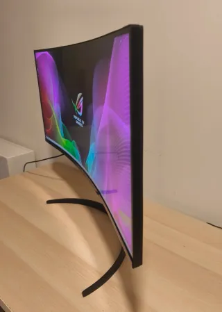 Monitor LG 34” curvo UWQHD 160Hz ,perfecto estado.