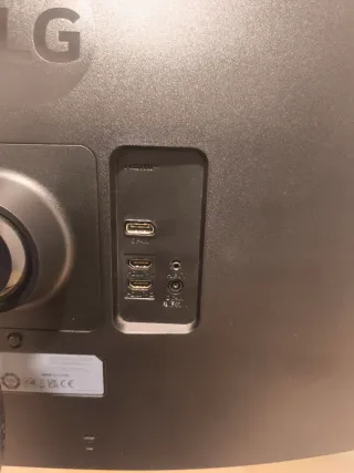 Monitor LG 34” curvo UWQHD 160Hz ,perfecto estado.