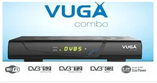 Receptor Satélite Vuga H265 HD Combo WiFi
