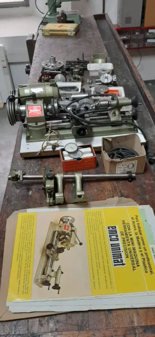 TORNO EMCO UNIMAT SL de precisión PROFESIONAL
