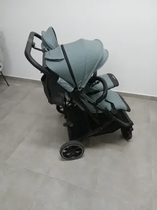 Silla de paseo doble Casualplay con capazo