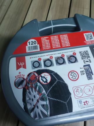 RD9 - Cadenas de nieve metálicas RD9 mm talla Nº 120