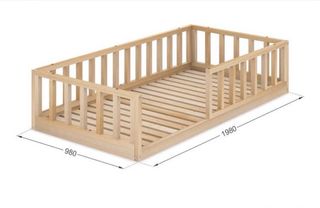 Cama Montessori madera