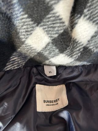 Parka Invierno Burberry Azul Marino