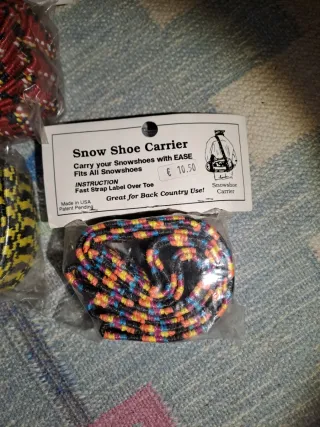 Fast Strap Porta Ciaspole Snow Shoe Carrier nuovi