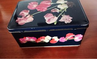 Caja Lata Cola Cao Años 70 Flores