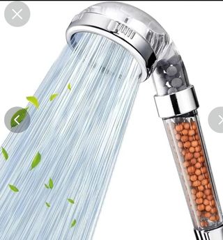 Soffione doccia 3 getti con filtro