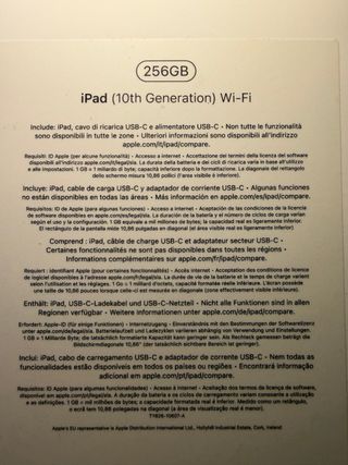 iPad 10 256GB WIFI + Funda Amarilla