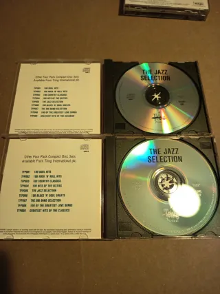Caja 4 CDs The Jazz Selection