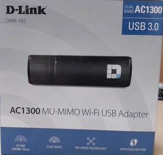 Adaptador WiFi USB D-Link AC1300 MU-MIMO