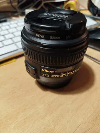 Objetivo Nikon AF-S Nikkor 50mm 1.4 G