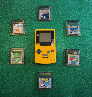 Game Boy Color Amarillo + 6 Juegos