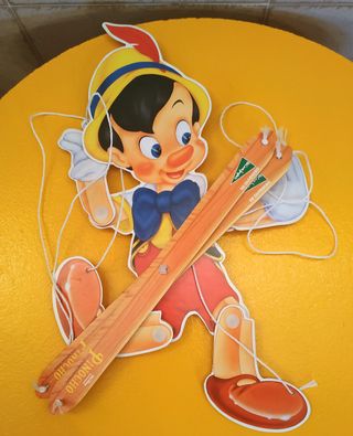 Pinocho. Marioneta de 4 hilos.