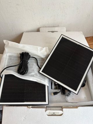 2 Cámaras Vigilancia Exterior 4G Solar