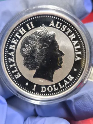 Moneda Plata Kookaburra 2005 1oz 999