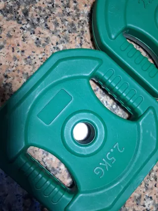 Discos de peso 2.5 kg (unidad)