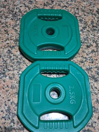 Discos de peso 2.5 kg (unidad)