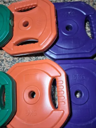 Set Discos Body Pump 5kg y 7.5kg