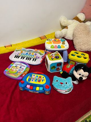 Lote 8 Juguetes Infantiles Educativos