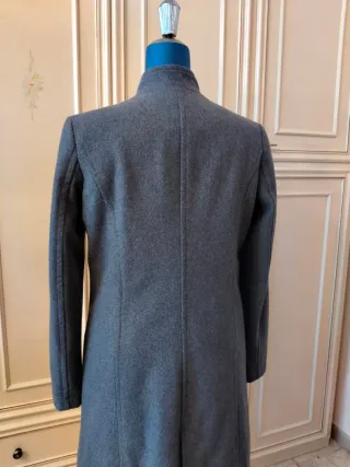 Cappotto Sesley grigio dritto