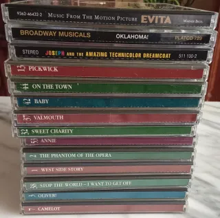 Lote 14 CDs Musicales Clásicos - Leer descripción